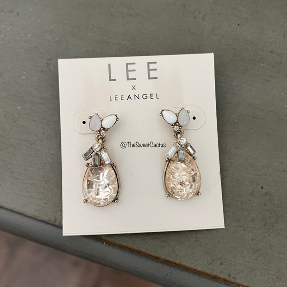 Lee by Lee Angel Tear Drop Earrings - Picture 4 of 6